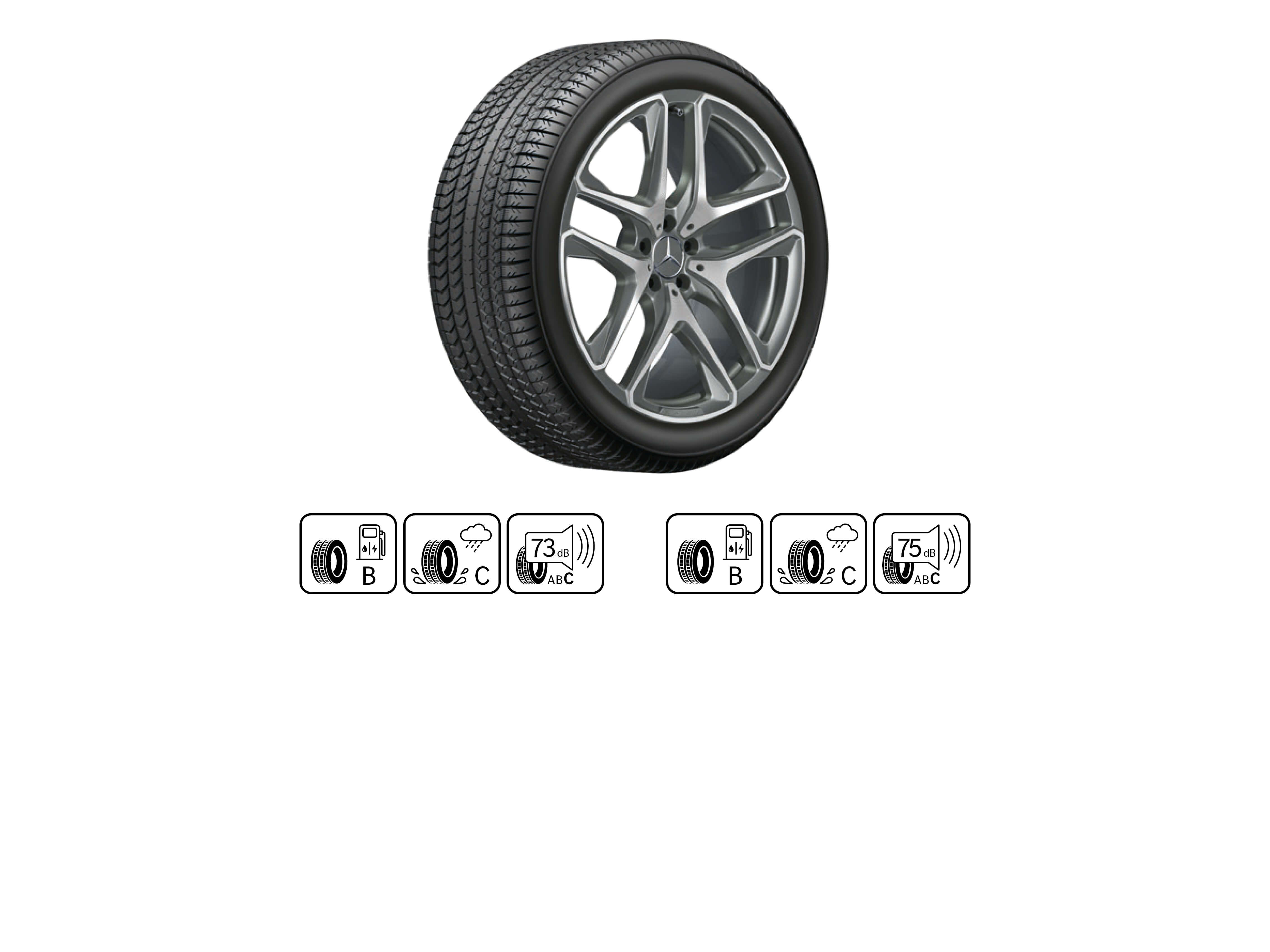 2609 Reifen Komplettraeder AMG GLE 53 63