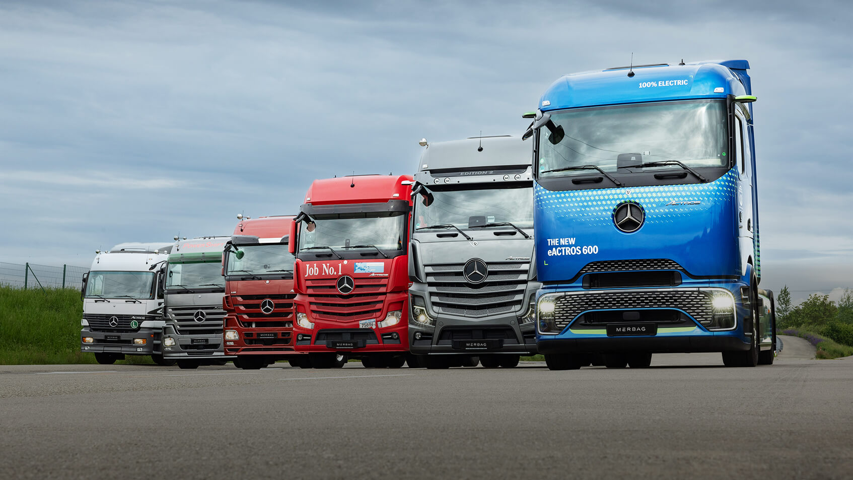 30 Jahre Actros 1694 95