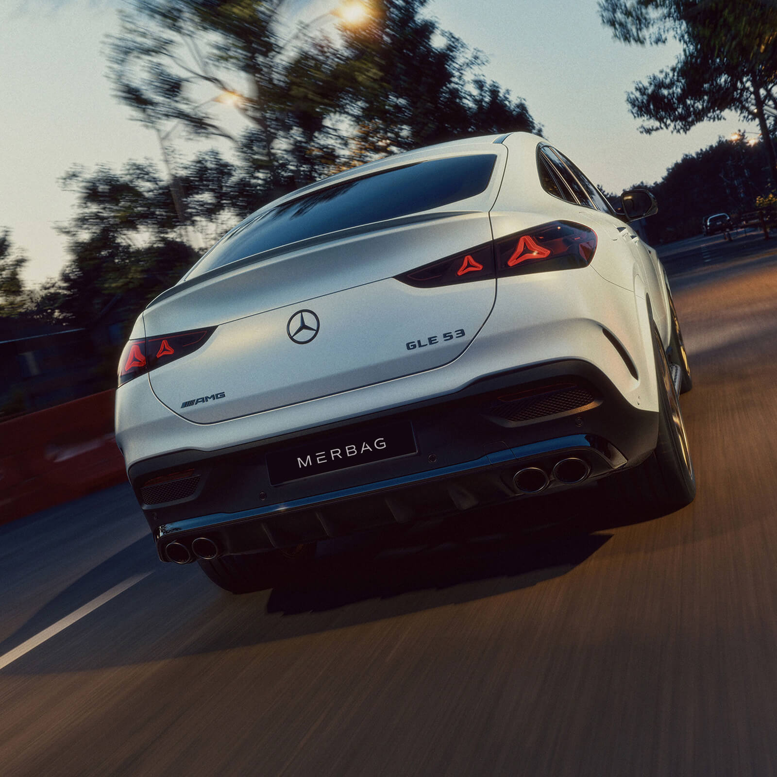 Mercedes AMG GLE Coupe AMG Auspuff Performance Pur