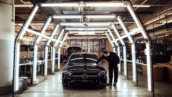 Merbag Bildpool Lichttunnel Mercedes Merbag Bildpool Lichttunnel Mercedes