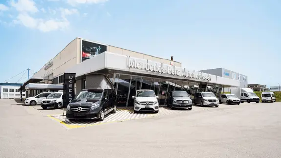 Granges Paccot Nutzfahrzeuge Standort Aussenansicht 3840X2160 Granges Paccot Nutzfahrzeuge Standort Aussenansicht 3840X2160