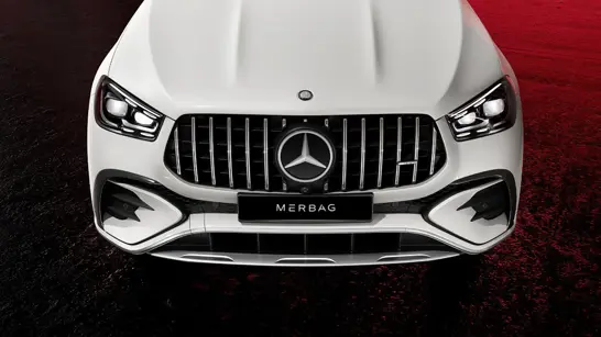 Mercedes AMG-GLE 53 HYBRID 4MATIC AMG-spezifische Kühlerverkleidung mit vertikalen Streben in Chrom - Merbag Mercedes AMG-GLE 53 HYBRID 4MATIC AMG-spezifische Kühlerverkleidung mit vertikalen Streben in Chrom - Merbag