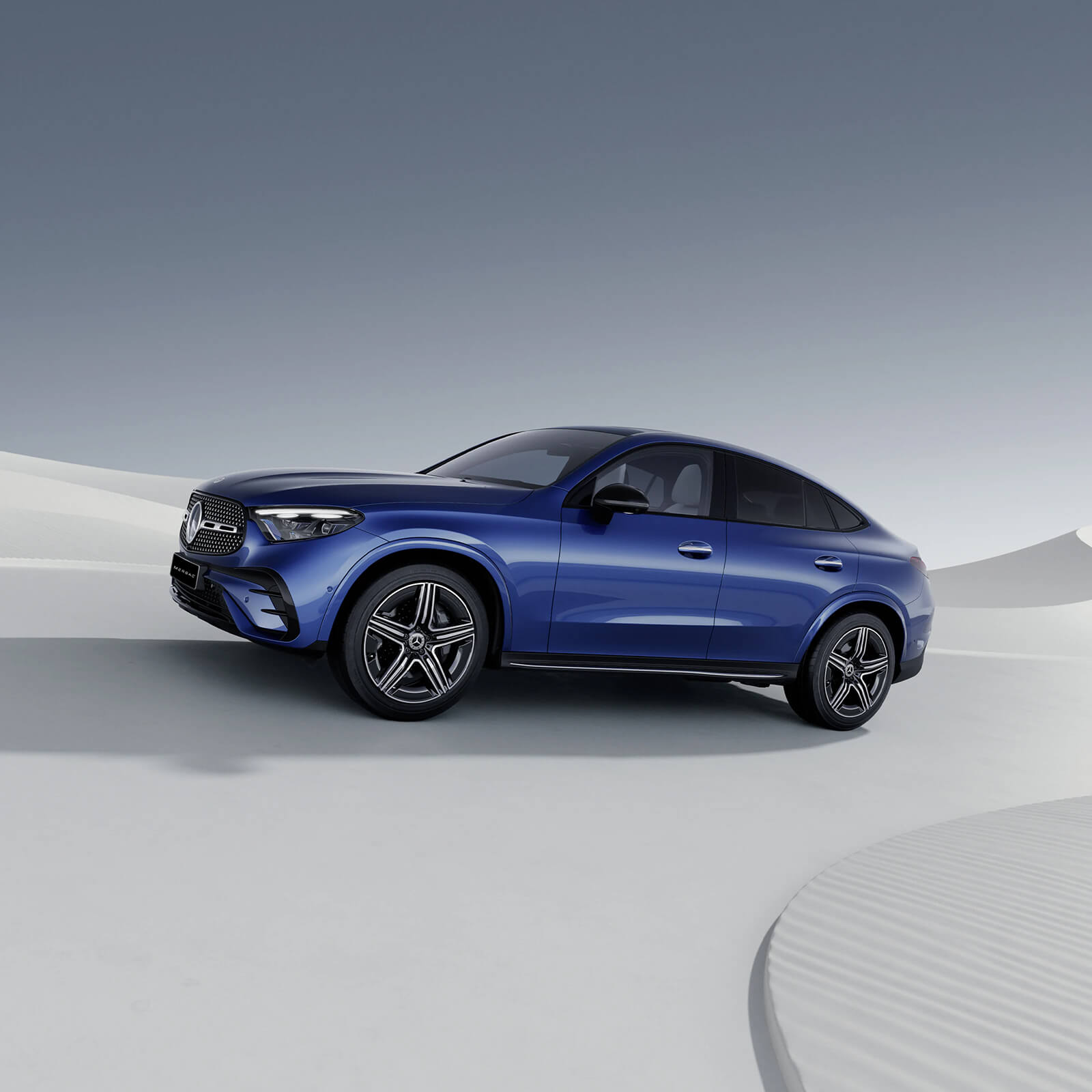 Mercedes Benz GLC Coupe Sportlich Elegantes Exterieur