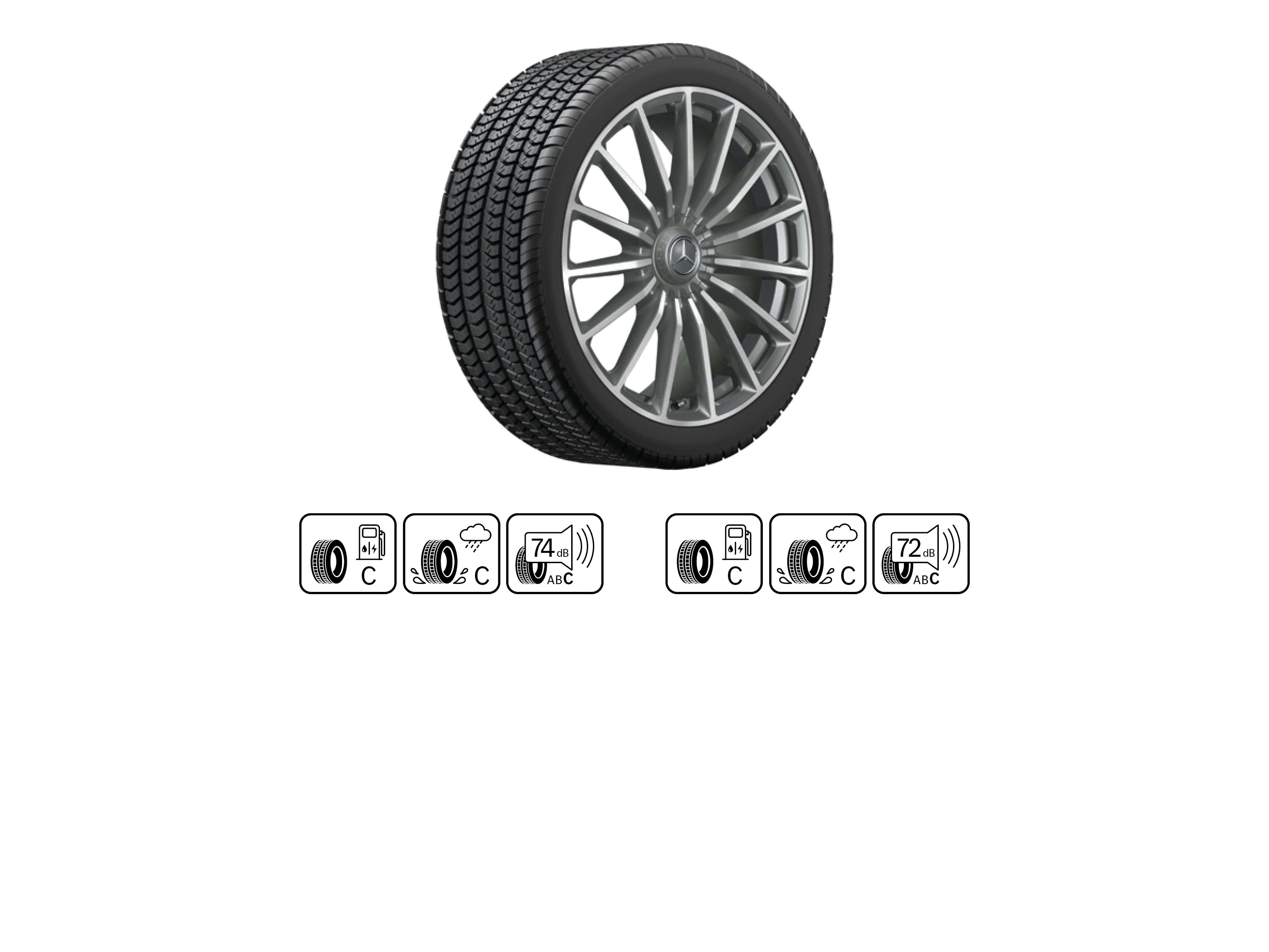 2609 Reifen Komplettraeder AMG GLS 63