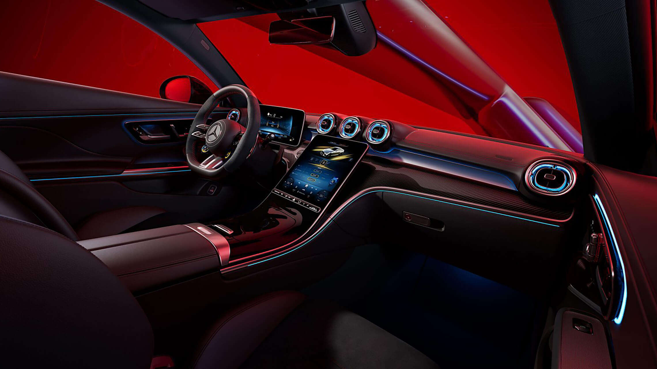 Mercedes-AMG CLE 53 4MATIC+ Coupé Interieur und Cockpit - Merbag