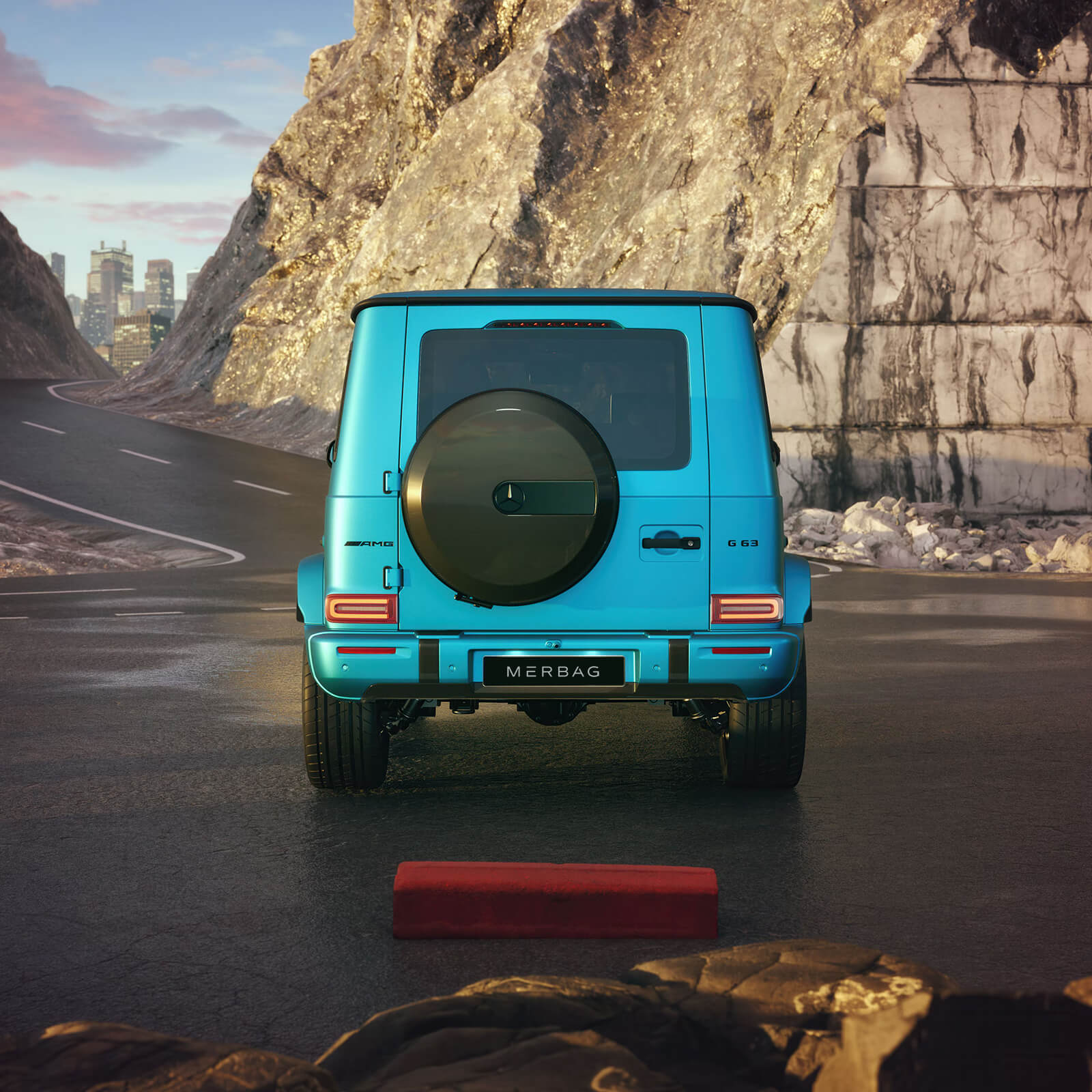 Mercedes AMG G Klasse AMG Carbon Paket Exterieur