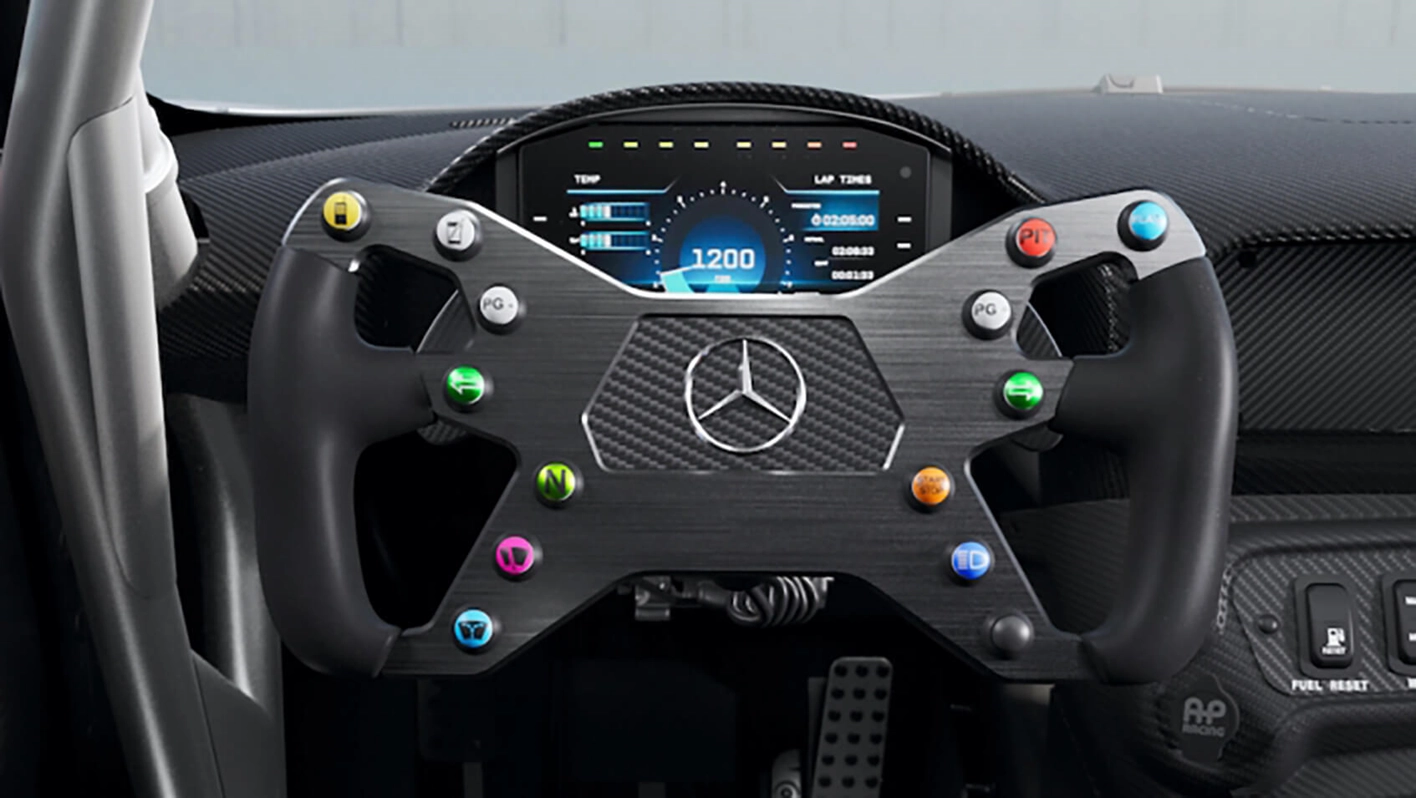 Mercedes AMG GT2 Informationszentrale DDU 1694X953px