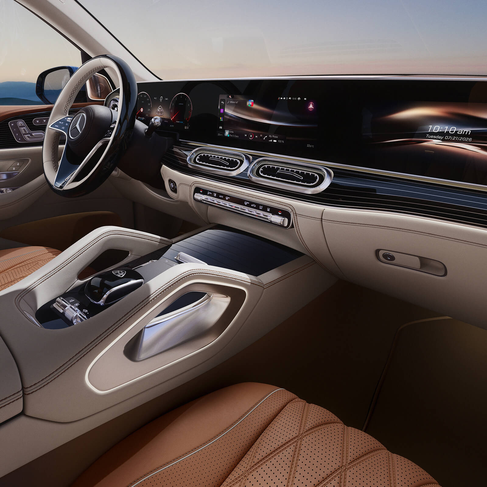 Mercedes Maybach GLS Neues Armaturenbrett