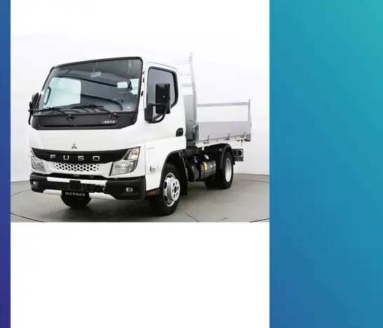 Kachel Fuso Canter 3S15 Mit Kipper Kachel Fuso Canter 3S15 Mit Kipper