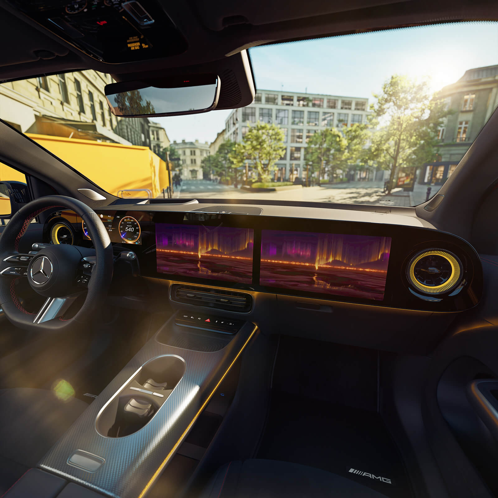 Mercedes Benz GLA SUV Elektrisch MBUX Superscreen