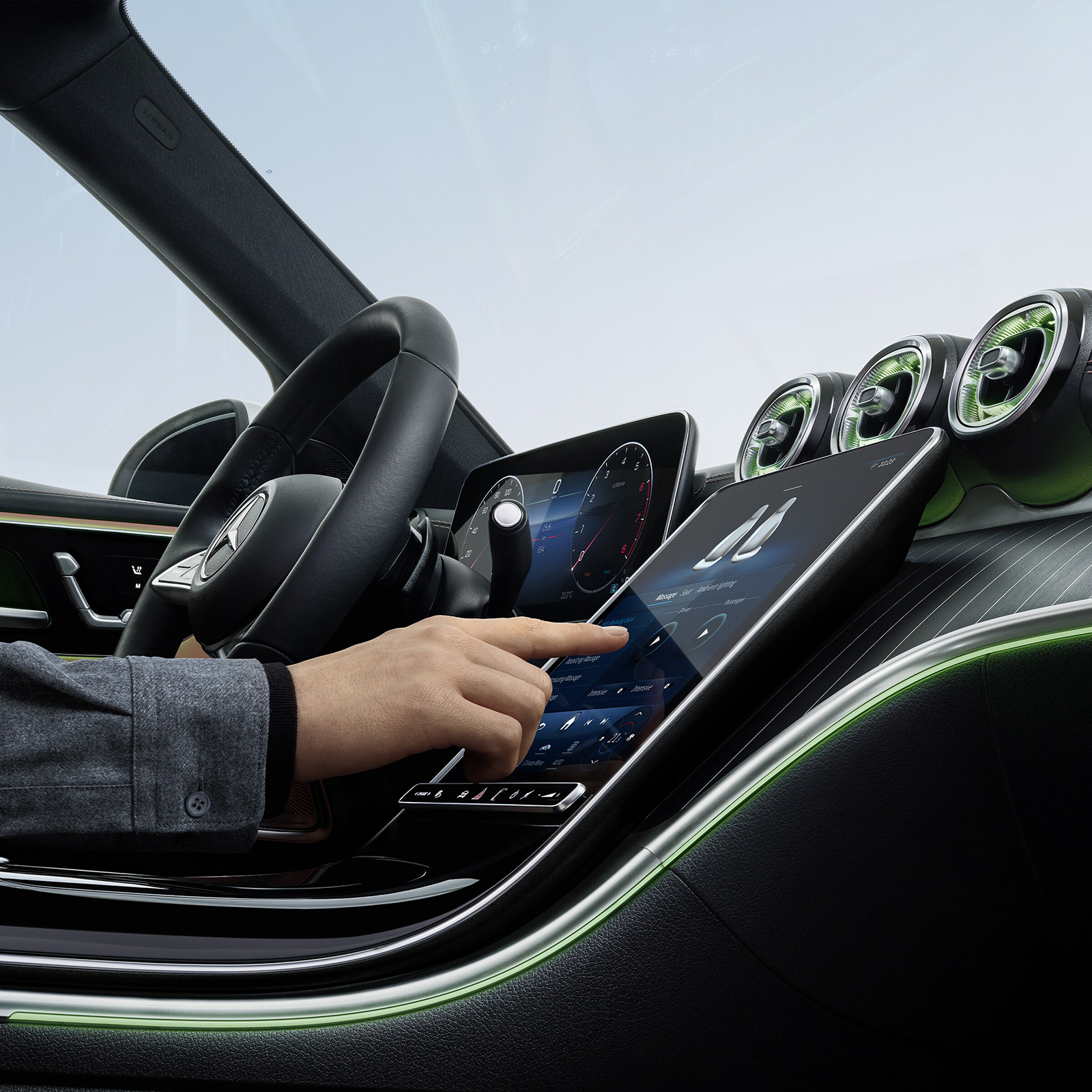 Mercedes Benz C Klasse Kombi Stilvolles Sportliches Cockpit