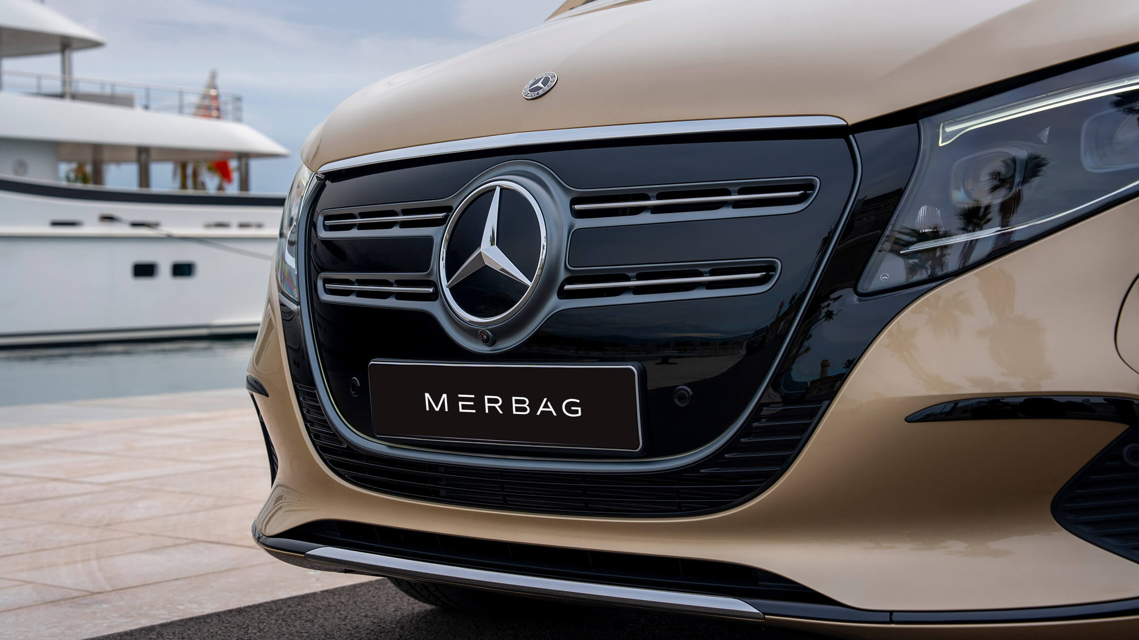 EQV Black Panel Kühlergrill - Merbag