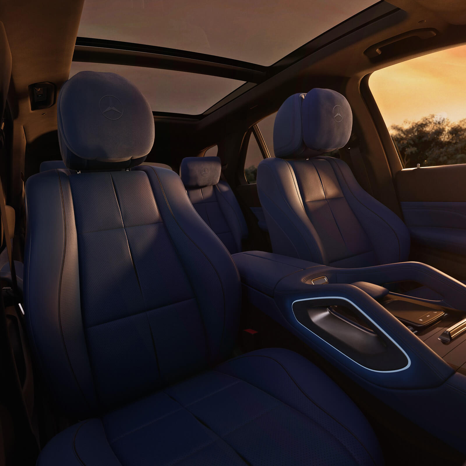 Mercedes Benz GLE SUV Multikontursitze