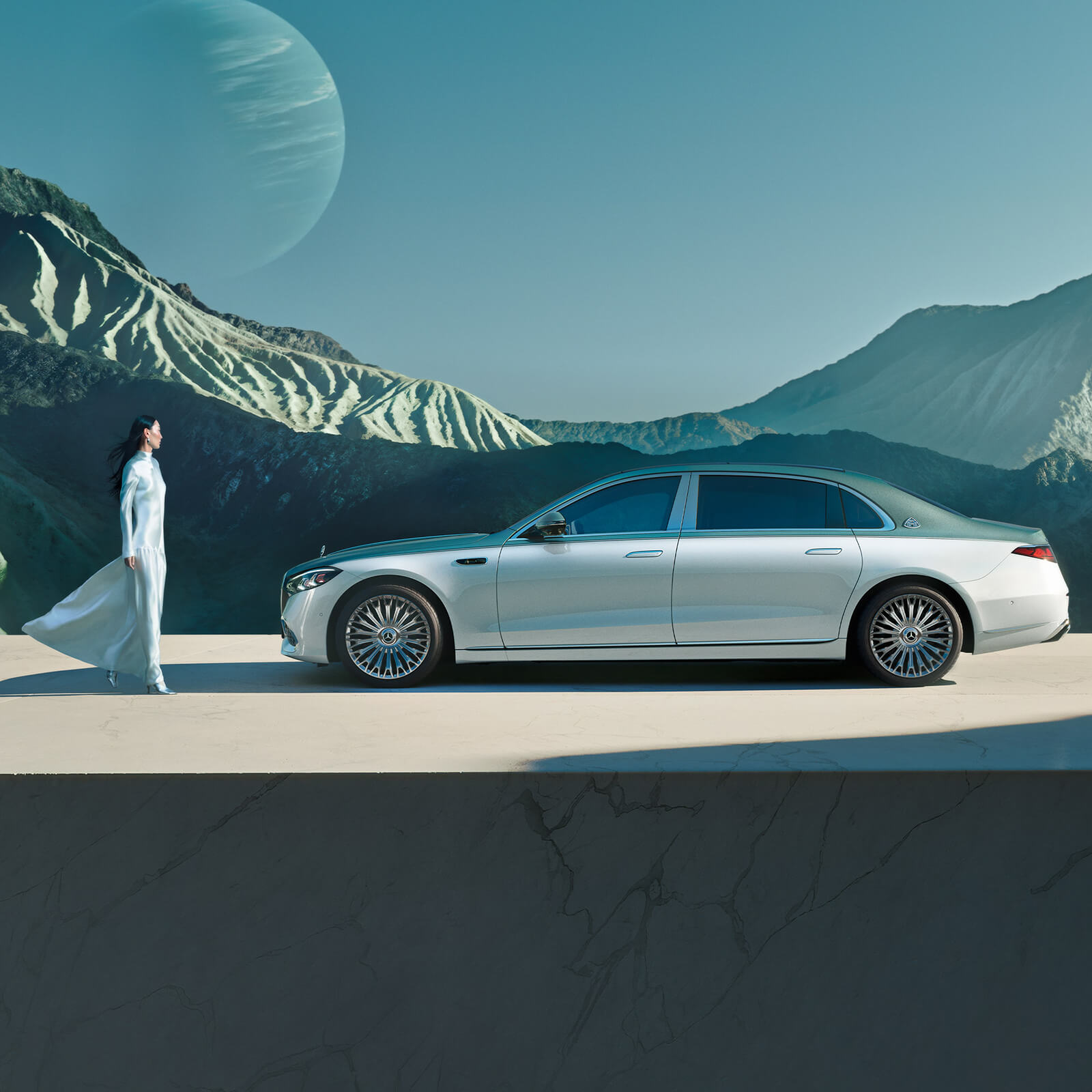 Mercedes Maybach S Limousine Maybach Zweifarbenlackierung