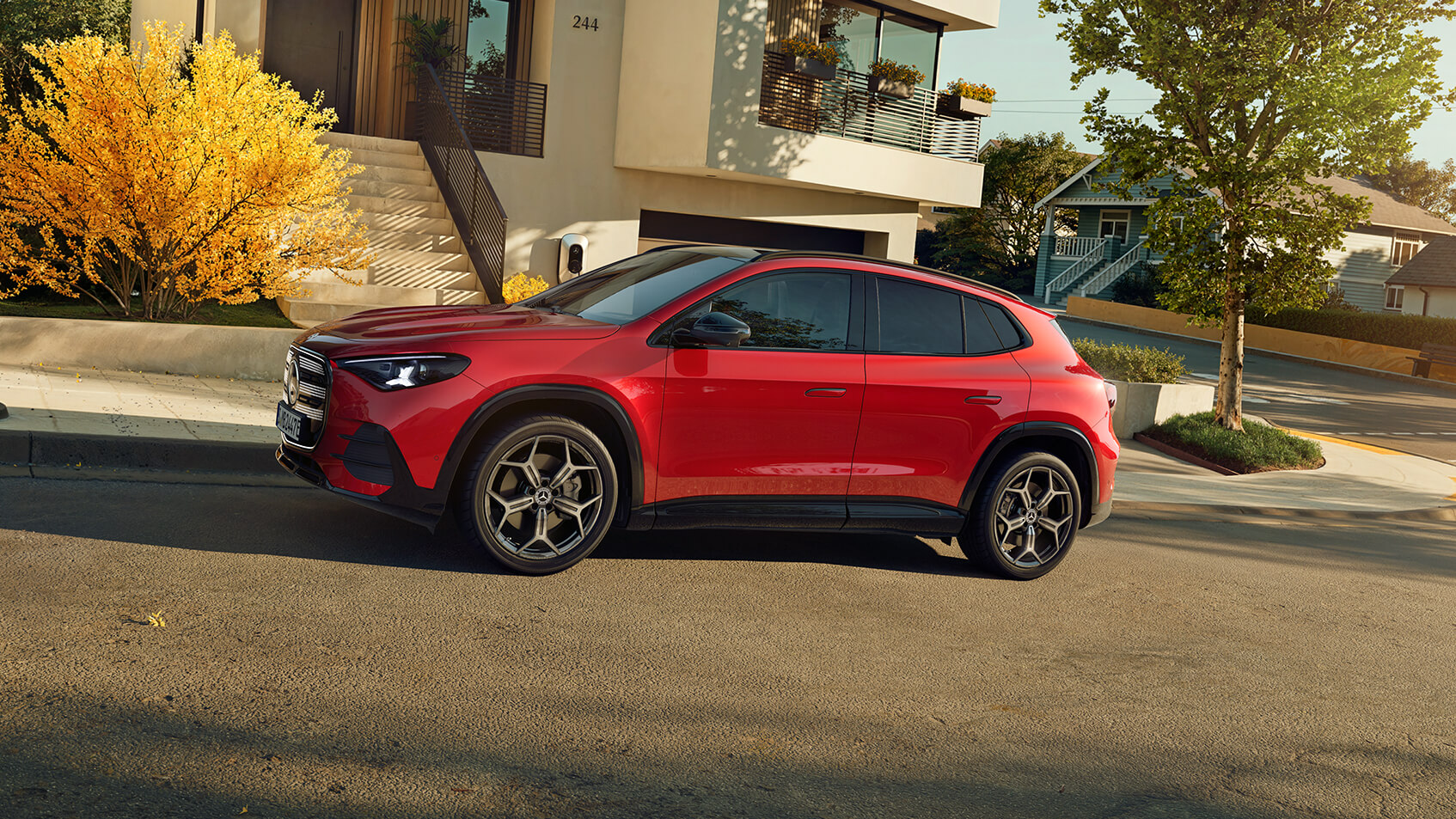 Mercedes Benz GLA SUV Elektrisch Reichweite Merbag