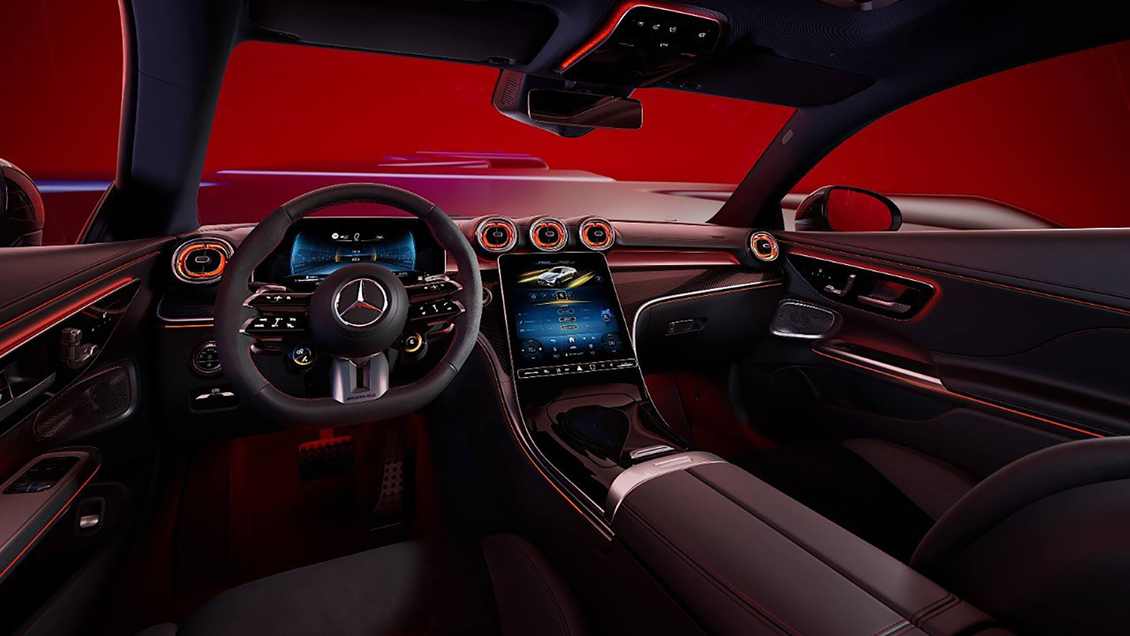 Mercedes-AMG CLE 53 4MATIC+ Coupé AMG Lenkrad - Merbag