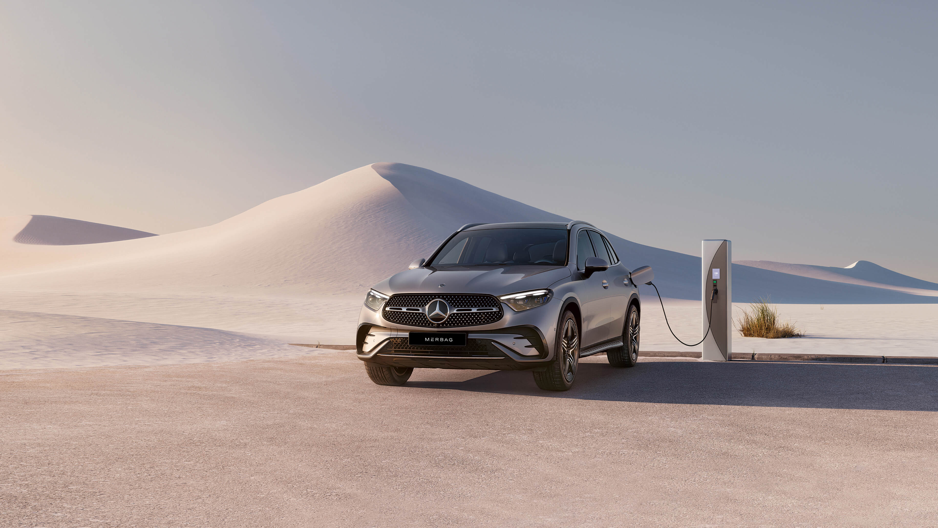 Mercedes-Benz GLC Diesel oder Benzin Plug-In-Hybrid am Wallbox - Merbag