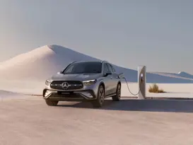 Der GLC SUV «EQ Star» von Mercedes-Benz. Mercedes-Benz GLC Diesel oder Benzin Plug-In-Hybrid am Wallbox - Merbag