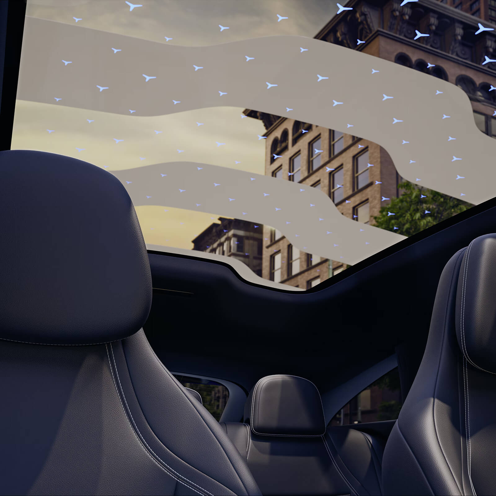 Mercedes Benz CLA Shooting Brake SKY CONTROL Panoramadach