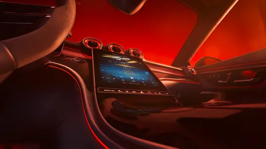 Mercedes AMG CLE 53 4MATIC+ Cabriolet hochauflösenden Zentraldisplay mit intelligentem MBUX Multimediasystem - Merbag Mercedes AMG CLE 53 4MATIC+ Cabriolet hochauflösenden Zentraldisplay mit intelligentem MBUX Multimediasystem - Merbag