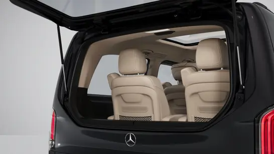 Mercedes V Klasse Separat öffnende Heckscheibe - Merbag Mercedes V Klasse Separat öffnende Heckscheibe - Merbag