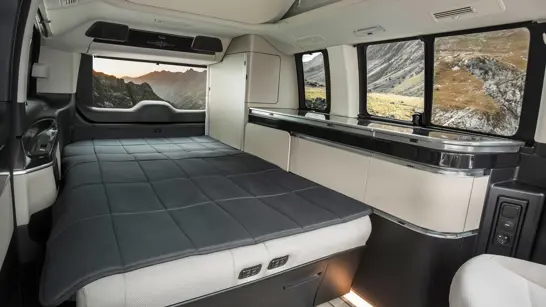 Mercedes V Klasse Marco Polo mit Knopfdruck in ein gemütliches Bett - Merbag Mercedes V Klasse Marco Polo mit Knopfdruck in ein gemütliches Bett - Merbag