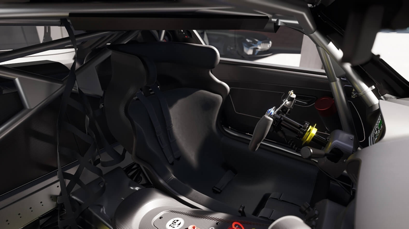 Mercedes AMG GT3 Interieur Arbeitsplatz