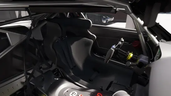 Mercedes AMG GT3 Interieur Arbeitsplatz Mercedes AMG GT3 Interieur Arbeitsplatz