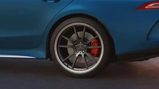 Mercedes AMG GT 63 4MATIC+ 4 Tuerer Coupe Bremssättel rot lackiert - Merbag Mercedes AMG GT 63 4MATIC+ 4 Tuerer Coupe Bremssättel rot lackiert - Merbag