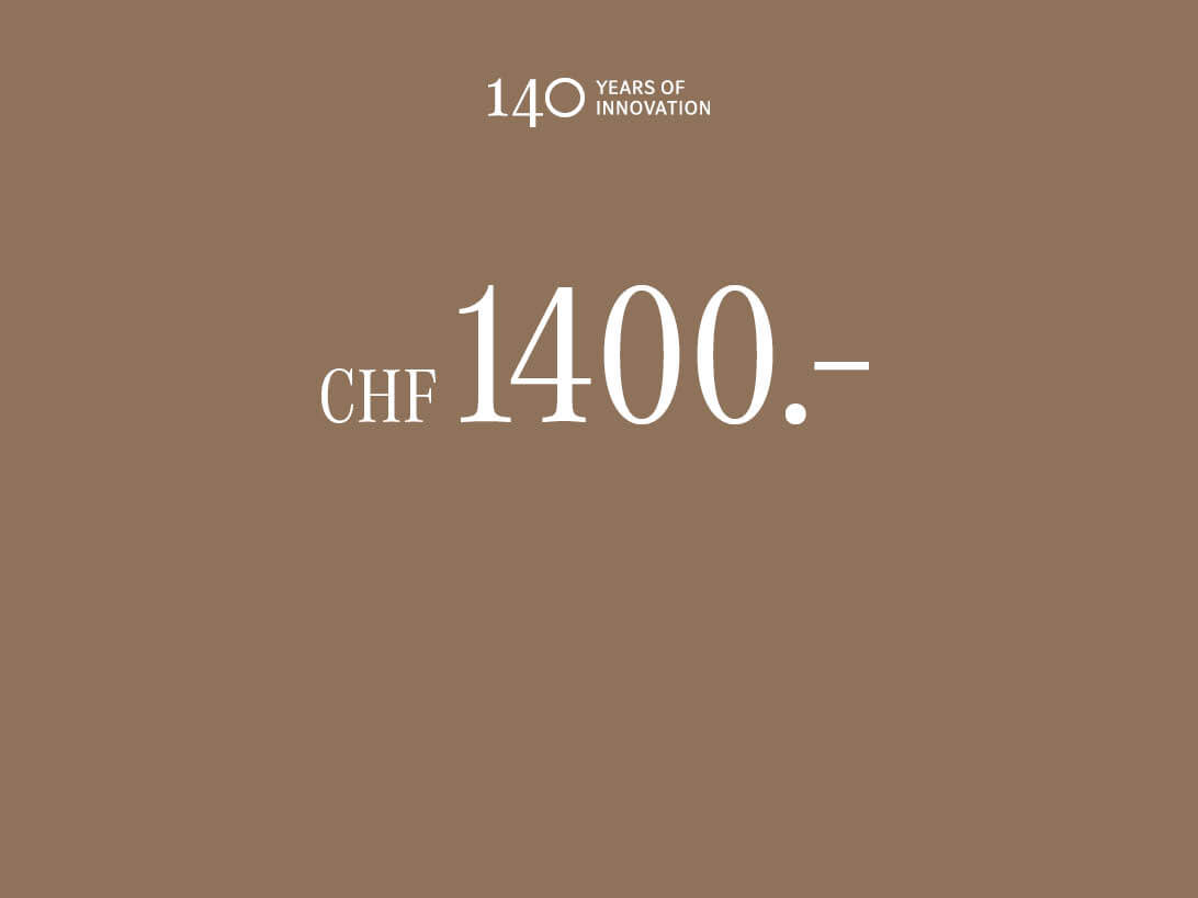 Jubilaeumsrabatt 1400. Braun