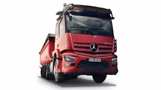 Strassenorientierter Kippsattel Actros Strassenorientierter Kippsattel Actros