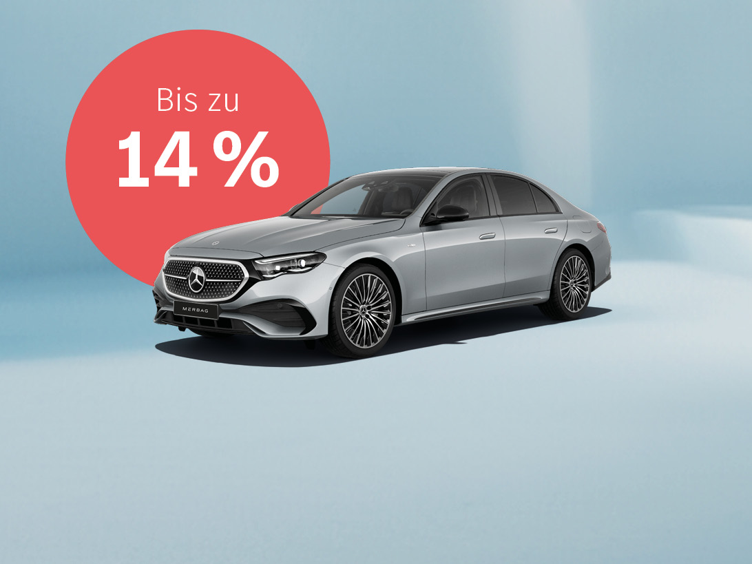 E Klasse Limousine Kachel DE 1092X819px