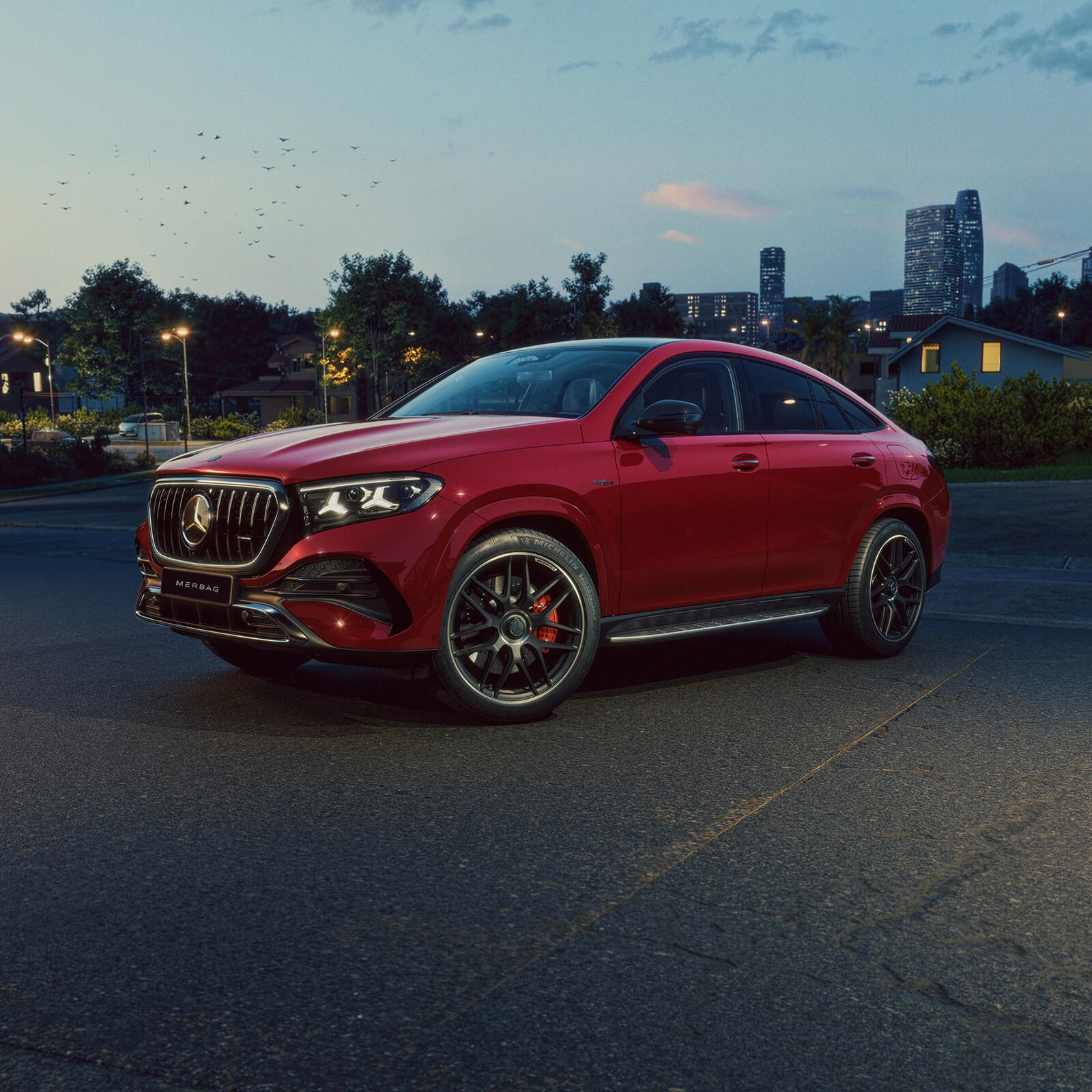 Mercedes AMG GLE Coupe AMG Leistung In Form Eines Coupes