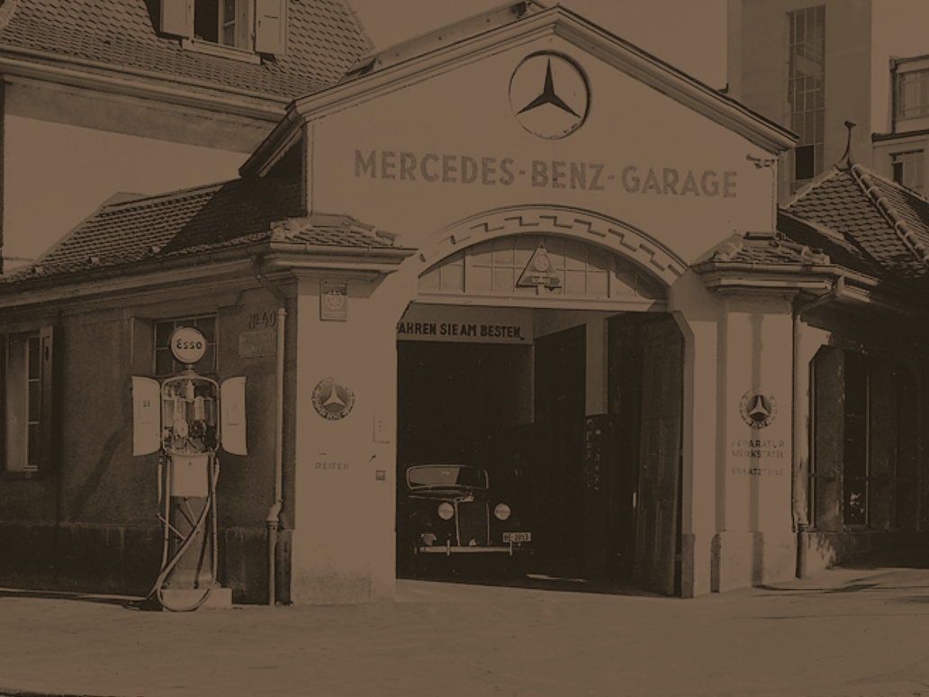 Merbag Mercedes Benz Garage Geschichte