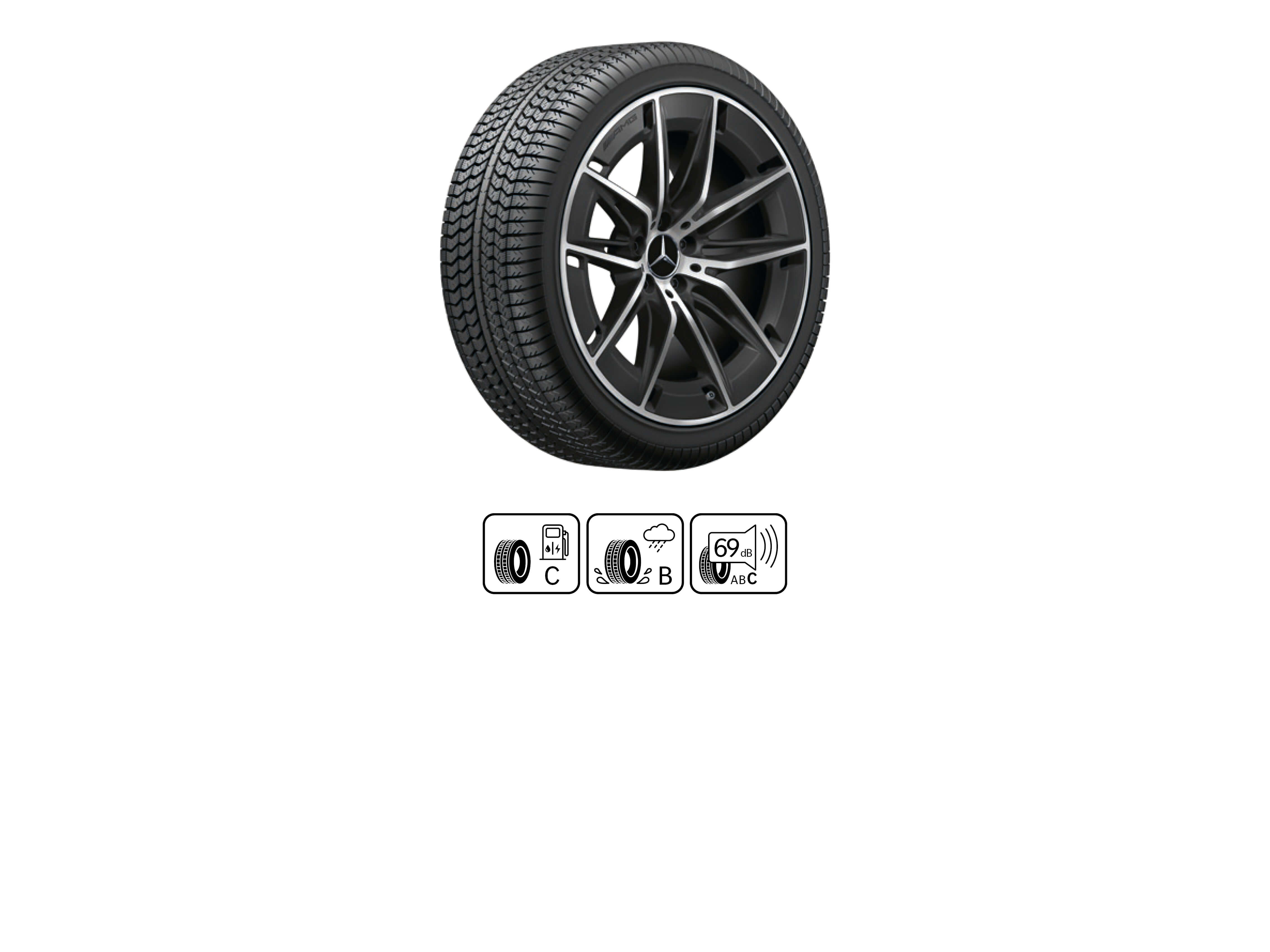 2609 Reifen Komplettraeder AMG E53