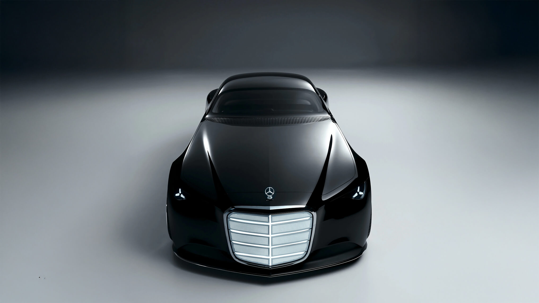 Mercedes Benz VISION ICONIC Motorhaube