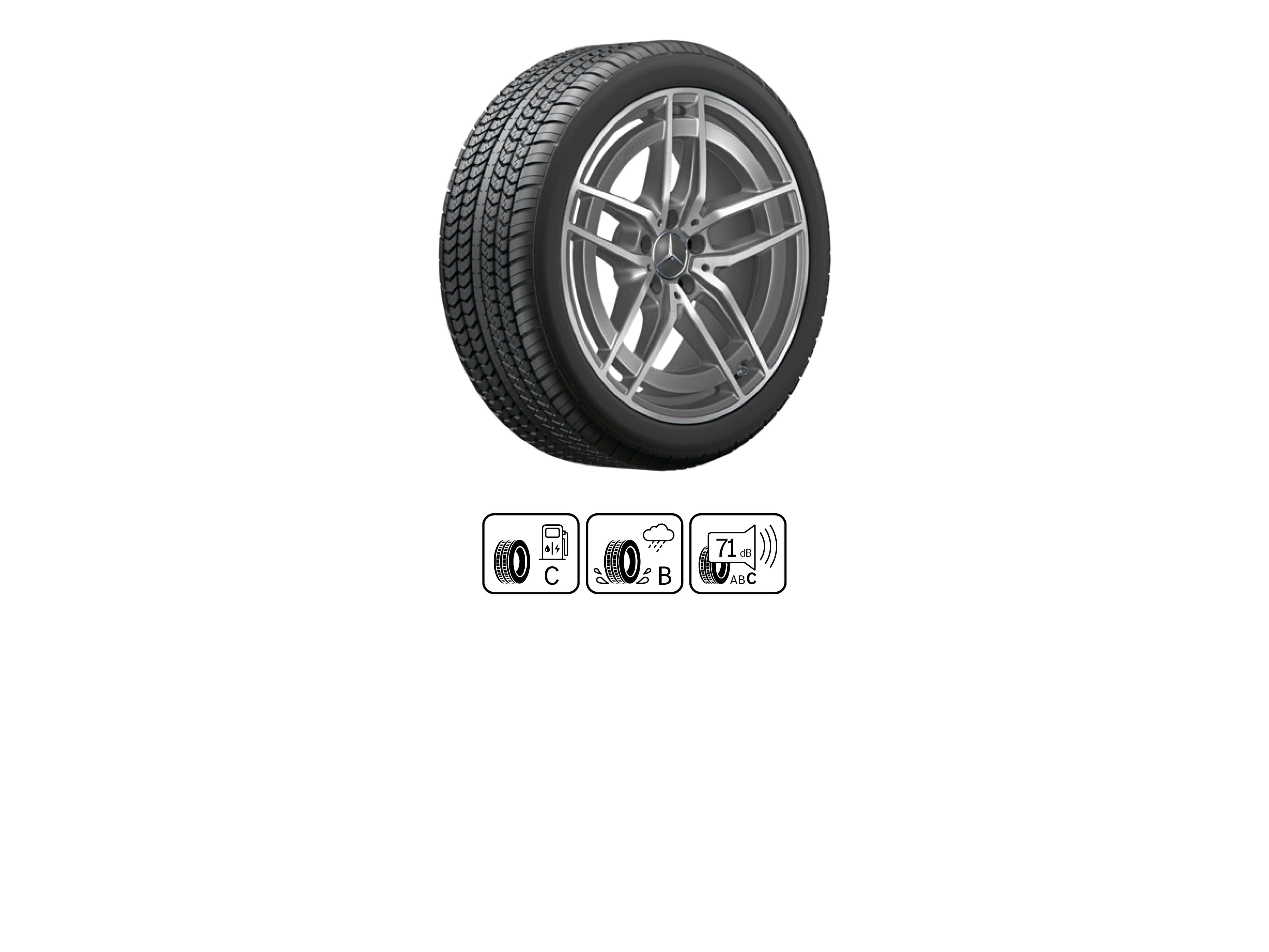 2609 Reifen Komplettraeder AMG SL