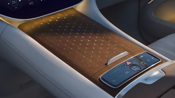 Mercedes-Benz EQS SUV Star Pattern Intarsien - Merbag Mercedes-Benz EQS SUV Star Pattern Intarsien - Merbag