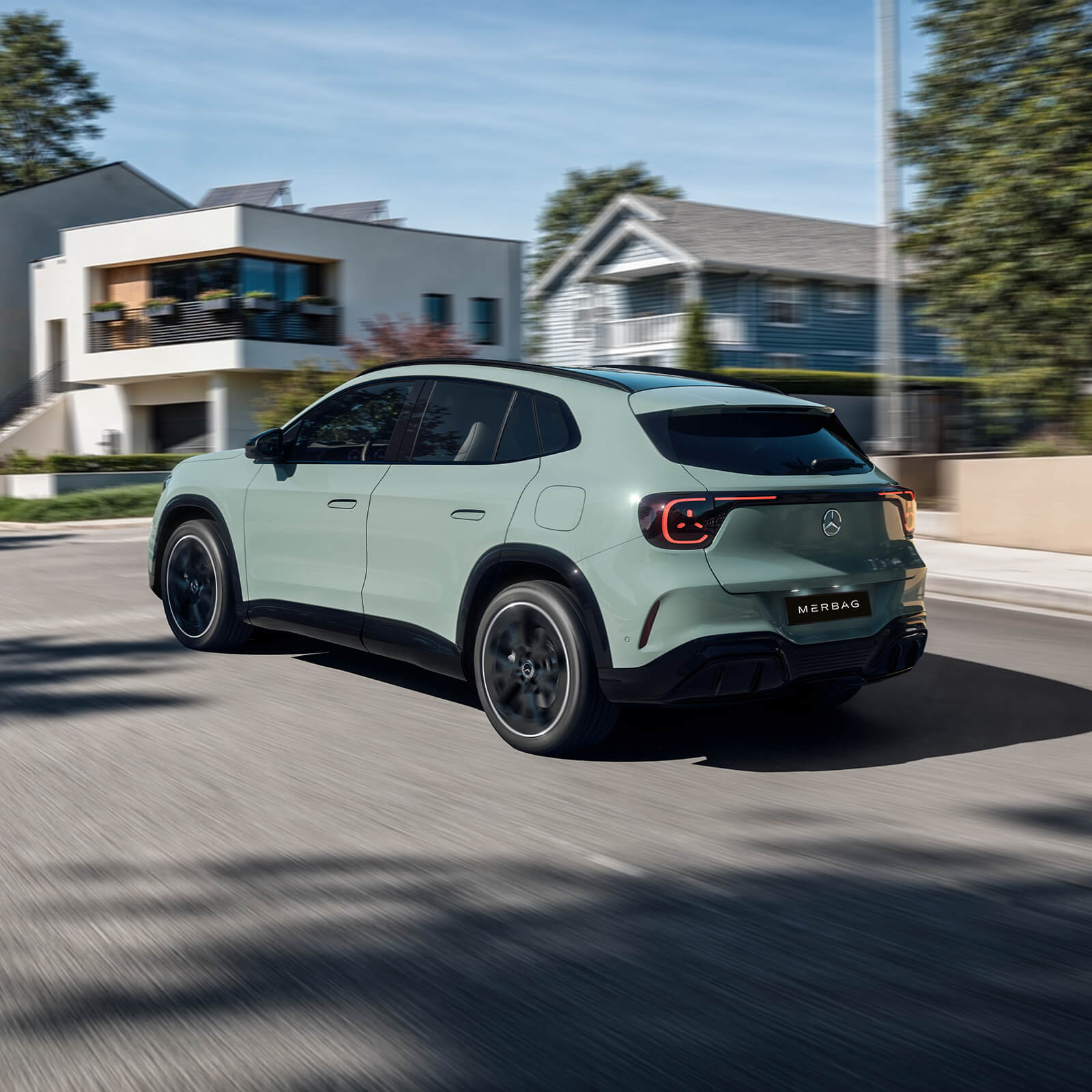 Mercedes Benz GLA Mild Hybrid Unterwegs