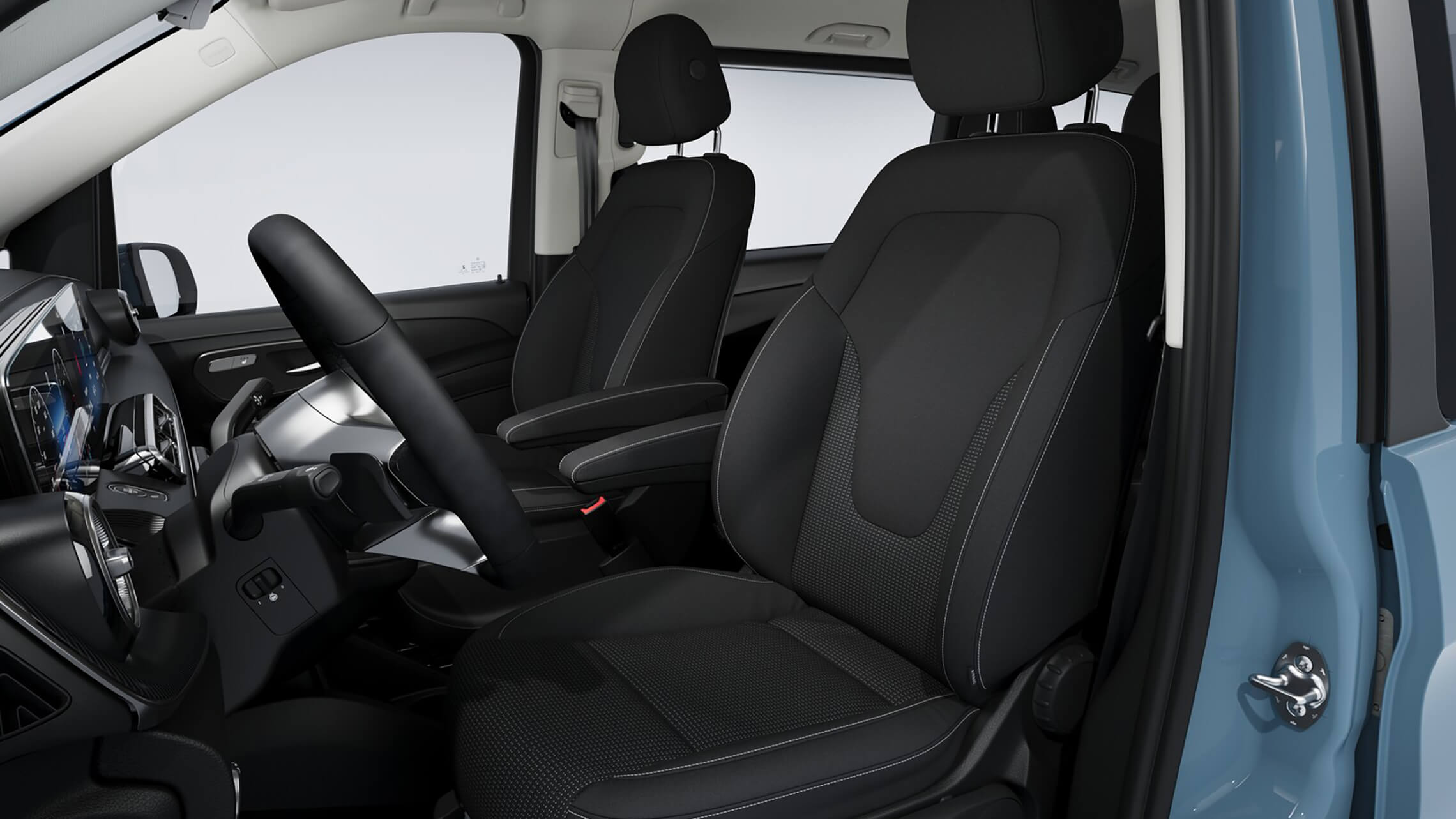 Mercedes V Klasse vielseitige Bestuhlungsmöglichkeiten bis zu 8 Personen - Merbag