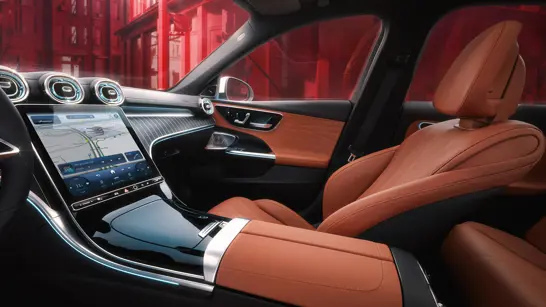 Mercedes-Benz C-Klasse Limousine vertikaler grosser Touchscreen - Merbag Mercedes-Benz C-Klasse Limousine vertikaler grosser Touchscreen - Merbag