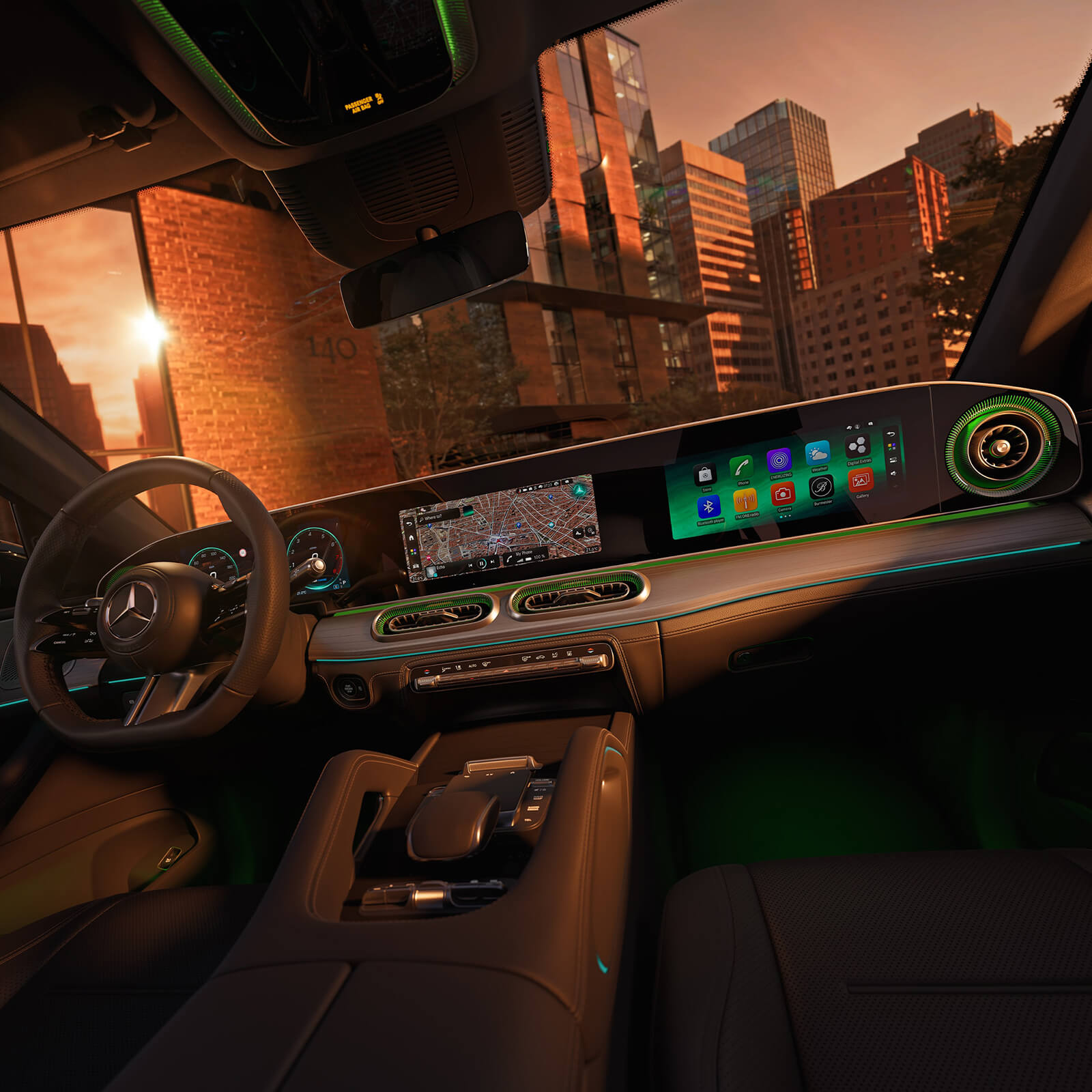 Mercedes Benz GLE Coupe Neues Armaturenbrett