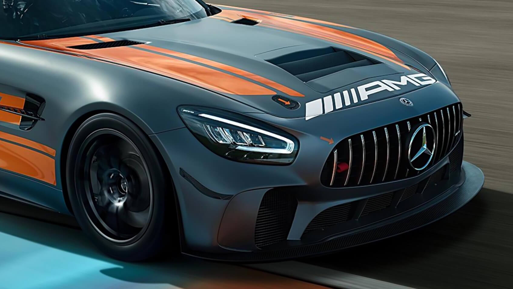 Mercedes AMG GT4 Exterieur LED Lichtpaket