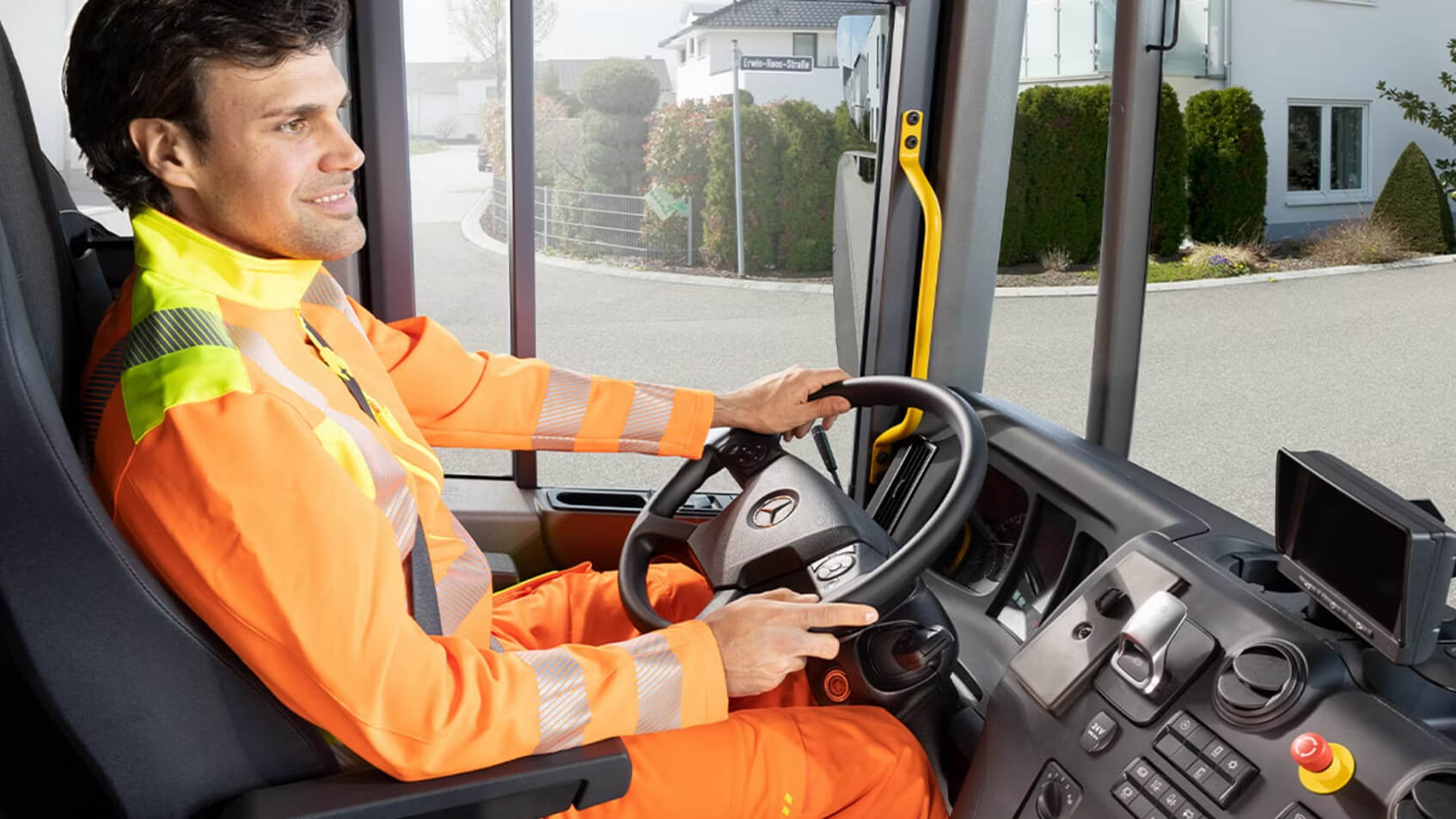 Mercedes Econic Sicherheit