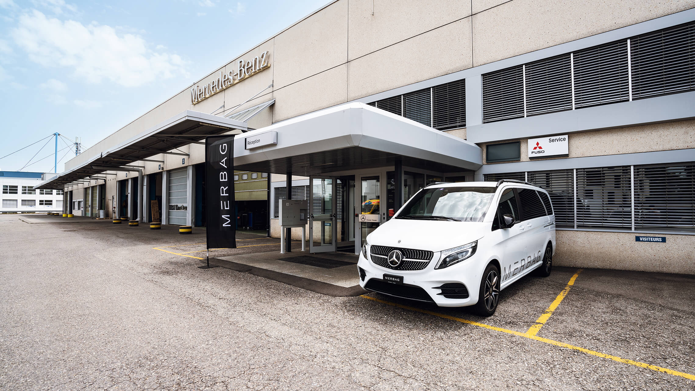 Granges Paccot Nutzfahrzeuge Standort Aussenansicht 01 2280X1283