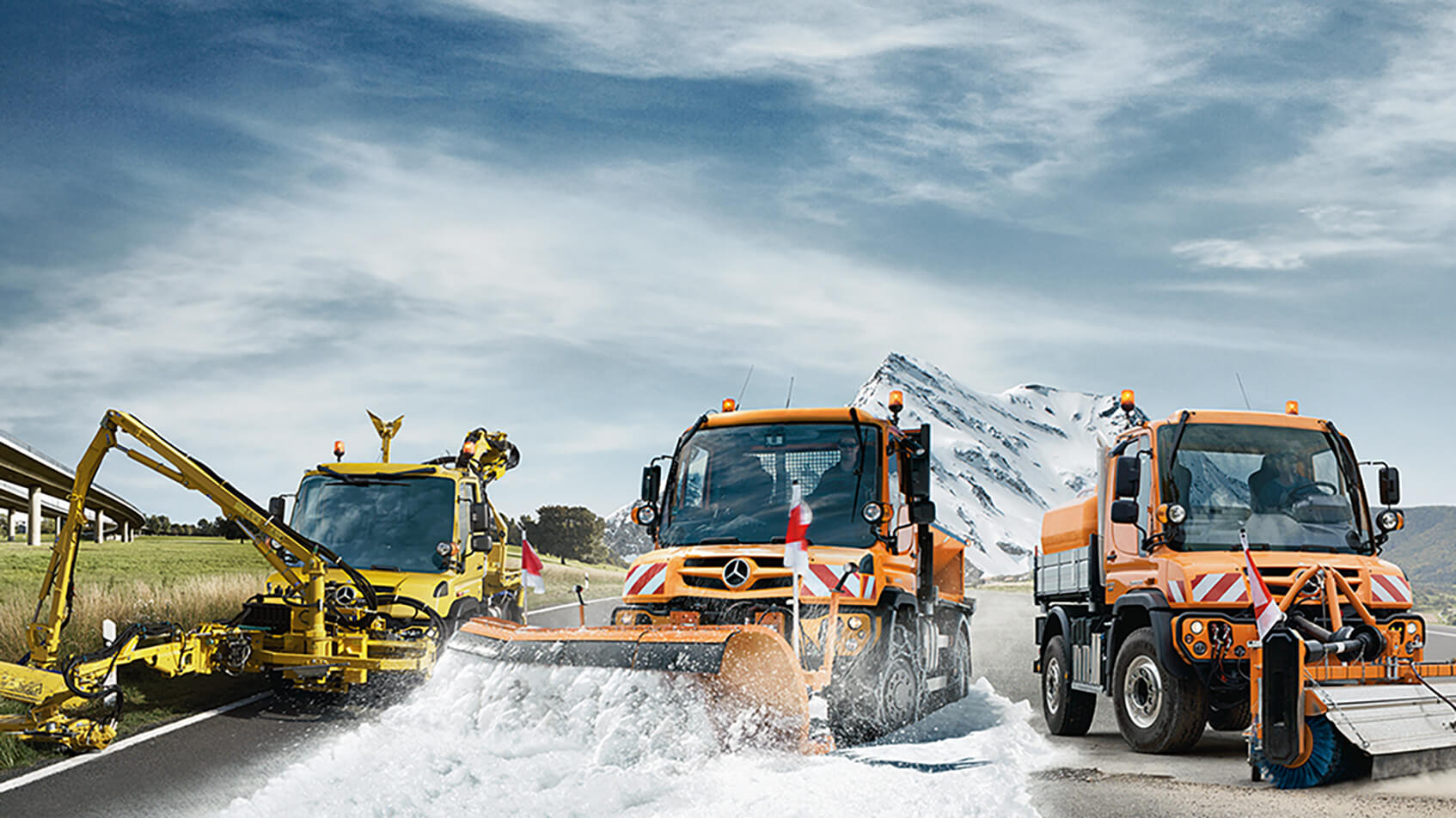 Mercedes Unimog Einsatzgebiete