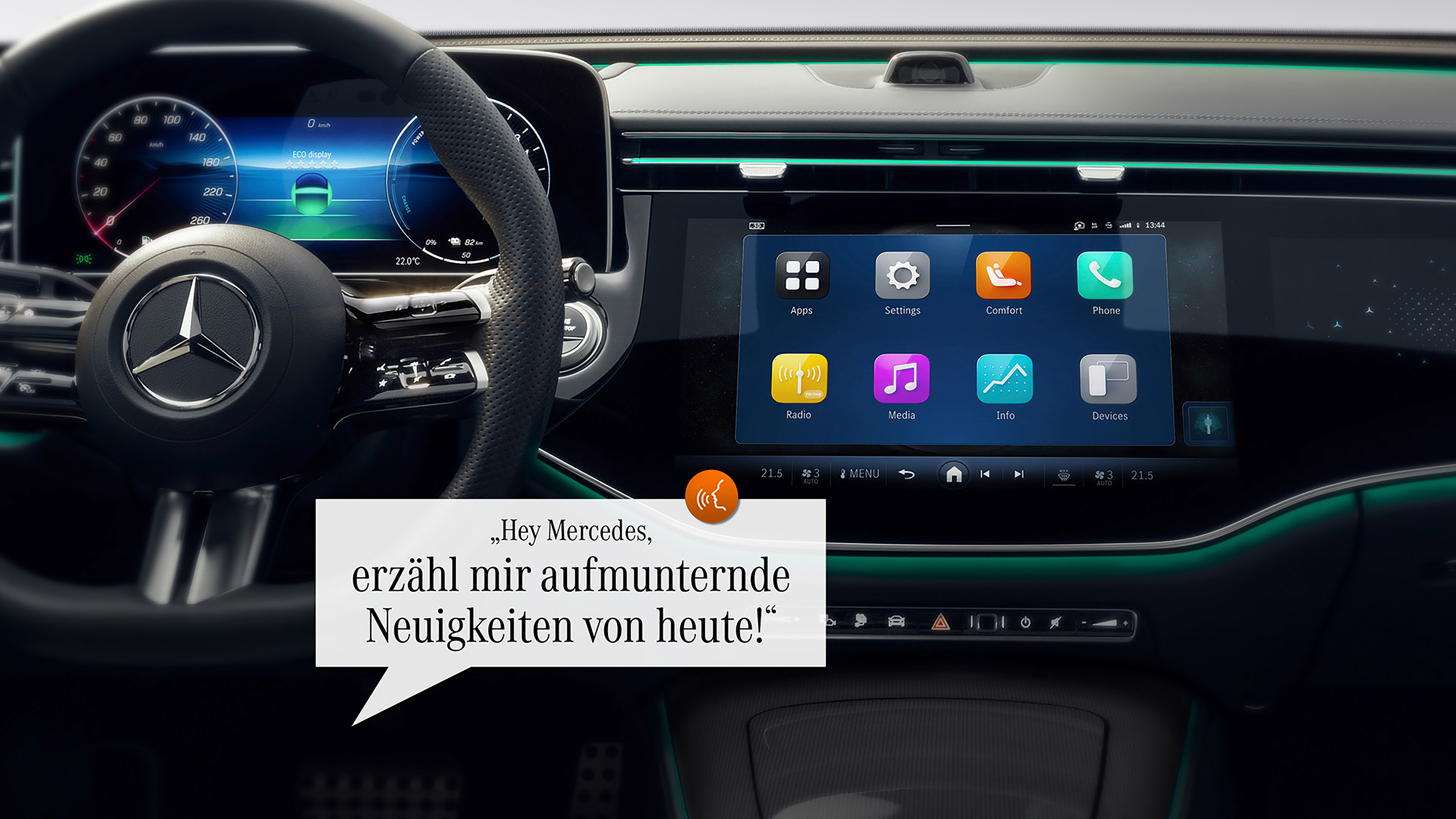 MBUX Sprachassistent DE 3840X2160