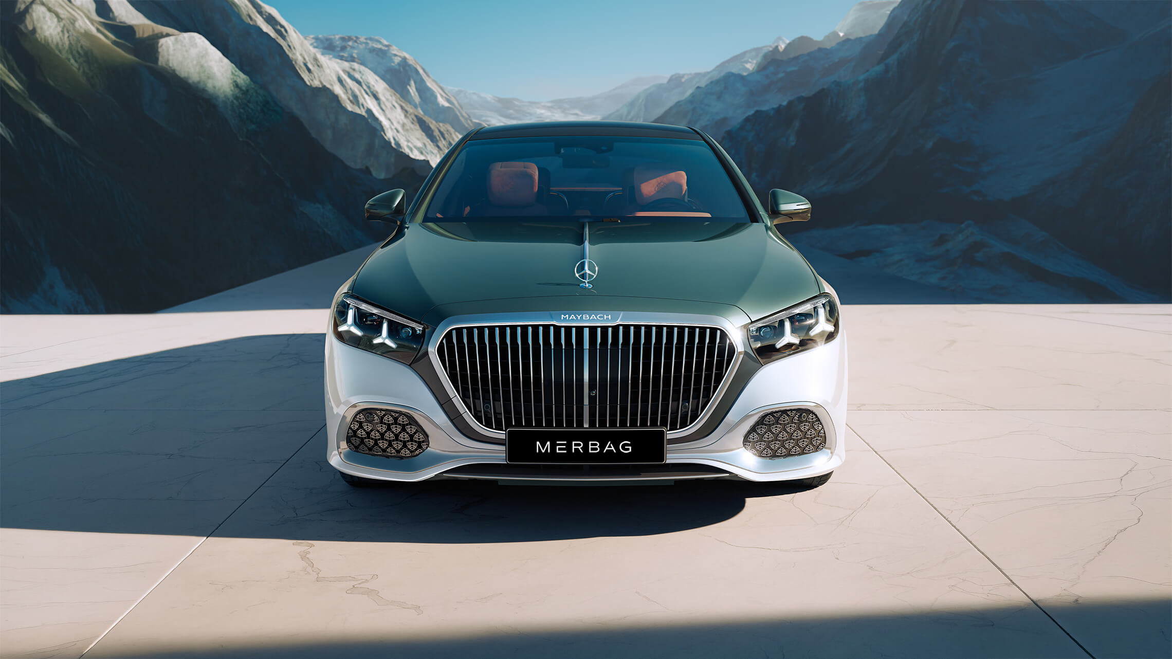 Mercedes Maybach S Limousine 01