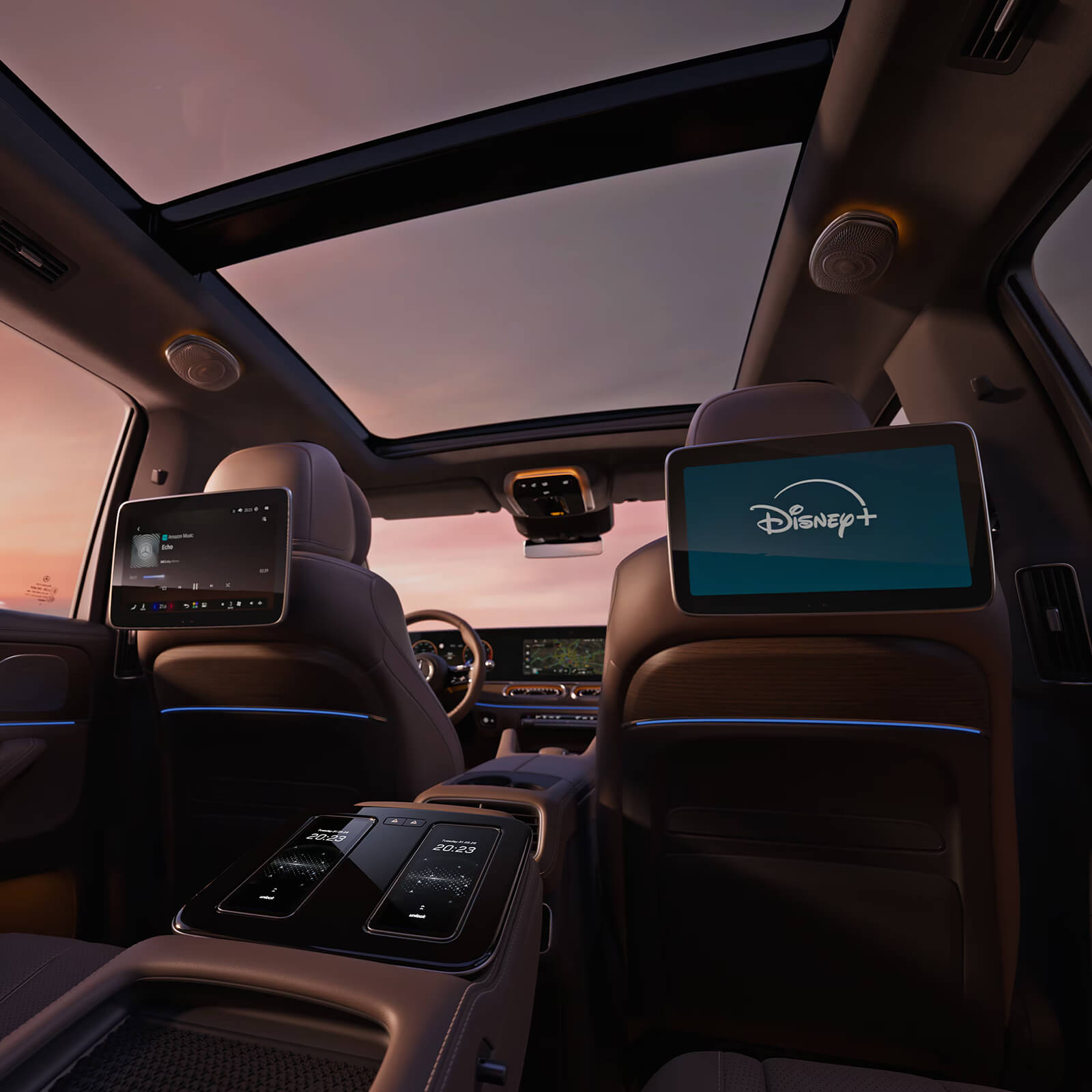 Mercedes Benz GLS MBUX High End Fond Entertainment