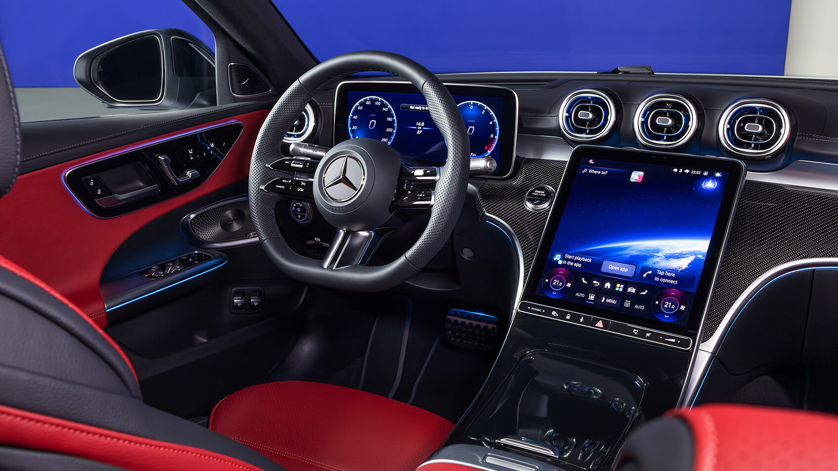 Mercedes Benz C Klasse Limousine Kombi Multifunktions Lenkrad